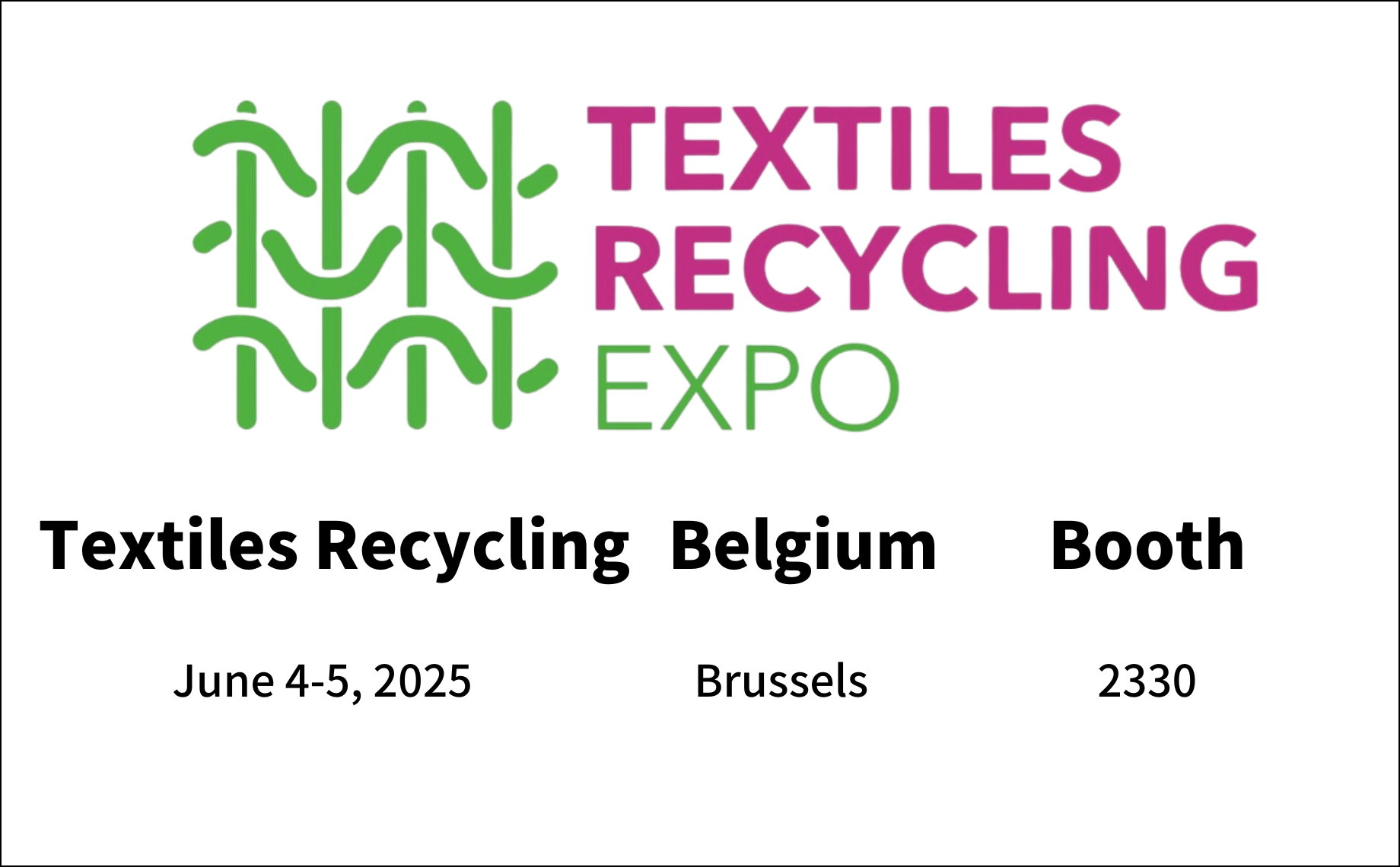 Textile Recycling EXPO 2025